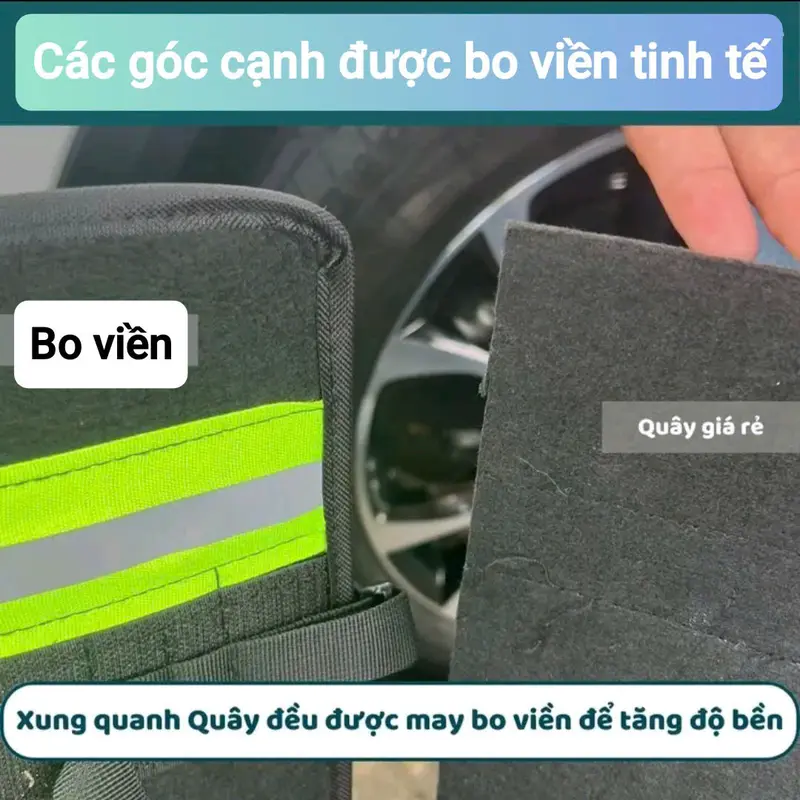 [Tặng Khóa] Quây lưới chống chuột ô tô 4