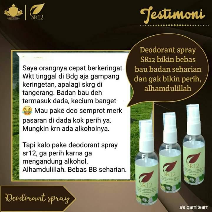 DEODORANT SPRAY ANTI BAU BADAN SR12 6