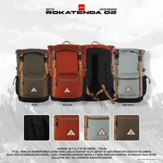 Ransel Rokatenda 02 Daypack Arei Outdoorgear 0