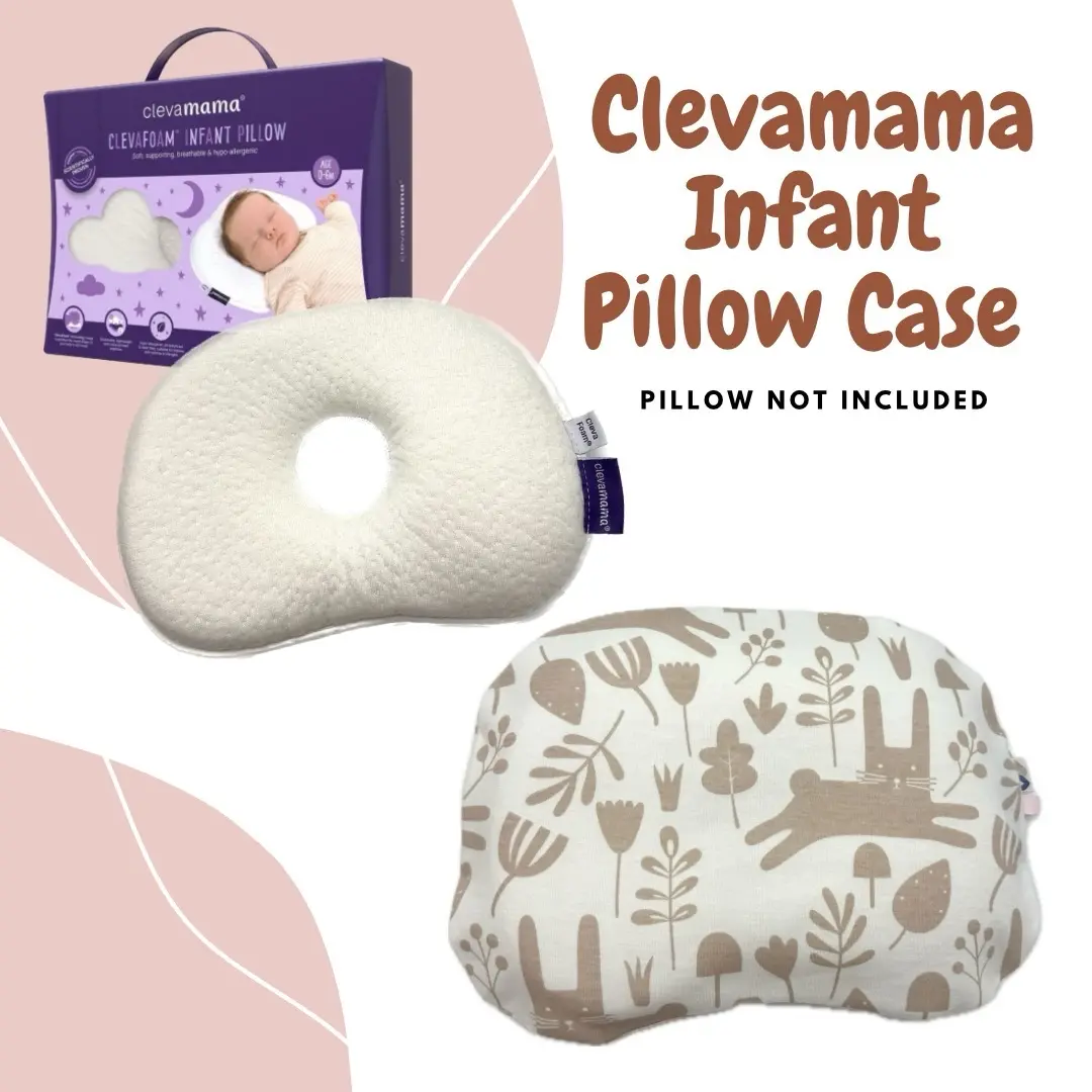 KNIT SERIES Clevamama Infant Pillow Cover / Case Clevamama 41x26cm Mimos (S) Mimos (M)