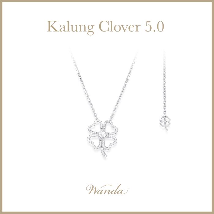 Gambar Kalung Berlian Wanda - Clover 5.0 - Pendant dari Wanda House Of Jewels Kota Administrasi Jakarta Pusat Tokopedia