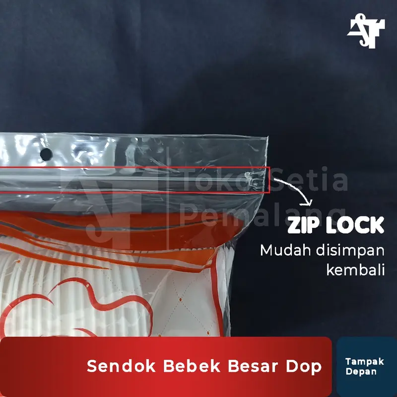 Sendok Makan Plastik Putih Isi 100 Pcs Murah Kuat 4
