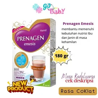 Prenagen Emesis Choco 180gr & 360gr trimester 1   Ibu Hamil  Pelancar Booster