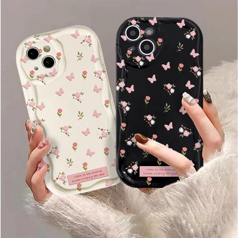 Sarung Telefon Gelombang, Sarung Belakang Bunga Rama-rama Comel ...
