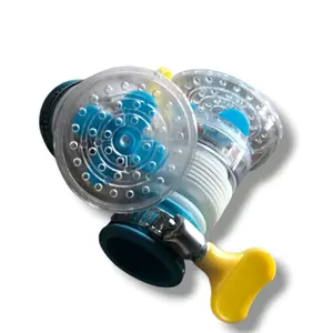Sambungan Kran Air Filter Fleksibel Anti Splash Shower Plastik Saringan