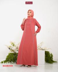 Gambar GAMIS LAST STOCK BY TANEEM MUSLIM DRESS - Reyna Denim L dari Taneem Kab. Kudus 5 Tokopedia