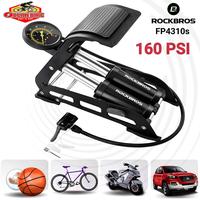 Gambar Rockbros FP4310S Pompa Sepeda motor Mobil Bola Injak Multi Guna Double Silinder dari Ocean Bike Official Kota Administrasi Jakarta Barat 1 Tokopedia
