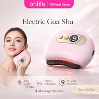 Gambar Onlife Alat Pijat Elektrik Face Gua Sha Beauty Machine Kerokan Badan Wajah 9 Level Heating Getaran GS01 - Hijau dari Onlife Official Kab. Tangerang 1 Tokopedia