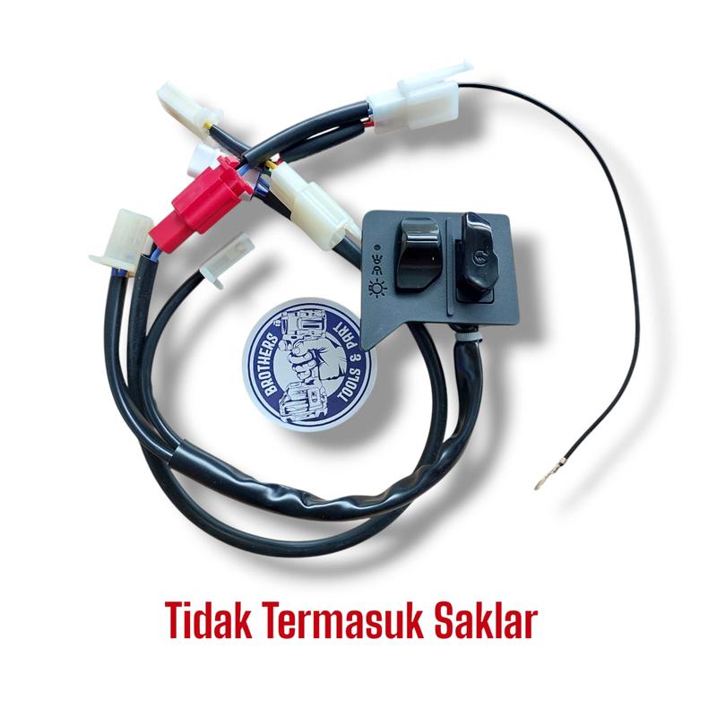 Product Introduction of Soket PNP Saklar Kanan Vega ZR ke MX King Old V1 Lampu Senja & Lampu Utama 5
