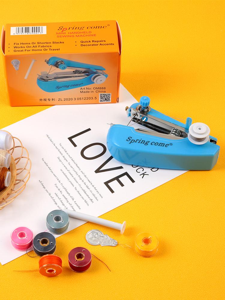 Mesin Jahit Kain Portable Mini Tangan Spring Come Mini Sewing Kit ...