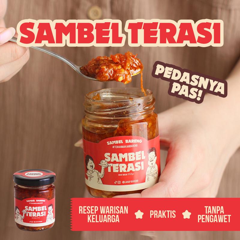 Paket Nyambel Bareng 3 Sambel Bawang / Sambel Terasi / Sambel Ijo Sambal Food 1