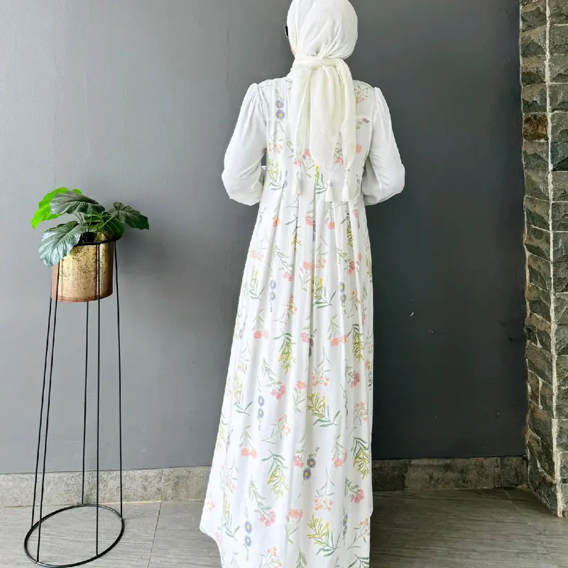 Devi Dress By Jelita Cantik Elegant Manis Gamis Muslim 1