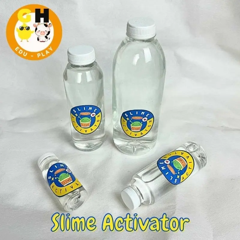 GHEduplay Slime Act ISI 2 PCS Aktivator Pembuat Pengenyal Slime Bahan Slime Base GOM 100ml Toys activator untuk Squishy 0