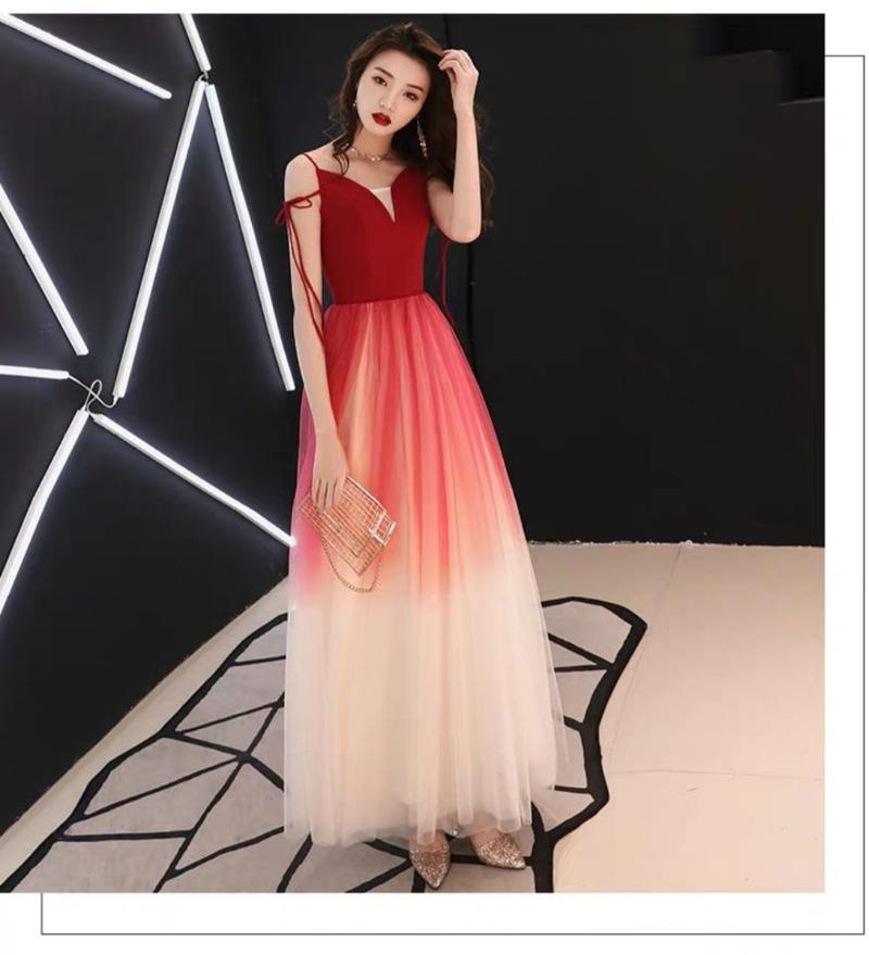 Product Introduction of Gradient Evening Dress Women's Long 2024 New Annual Meeting Host Ladies Banquet Dress Noble Elegant Slimming 20