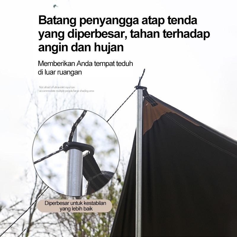 Product Introduction of Set Lengkap Tenda Luar Ruangan Tenda Kubah 3X4.5 Penutup Tenda Tahan UV dan Tahan Air/3X3M Penutup Tenda Waterproof tarptent 29