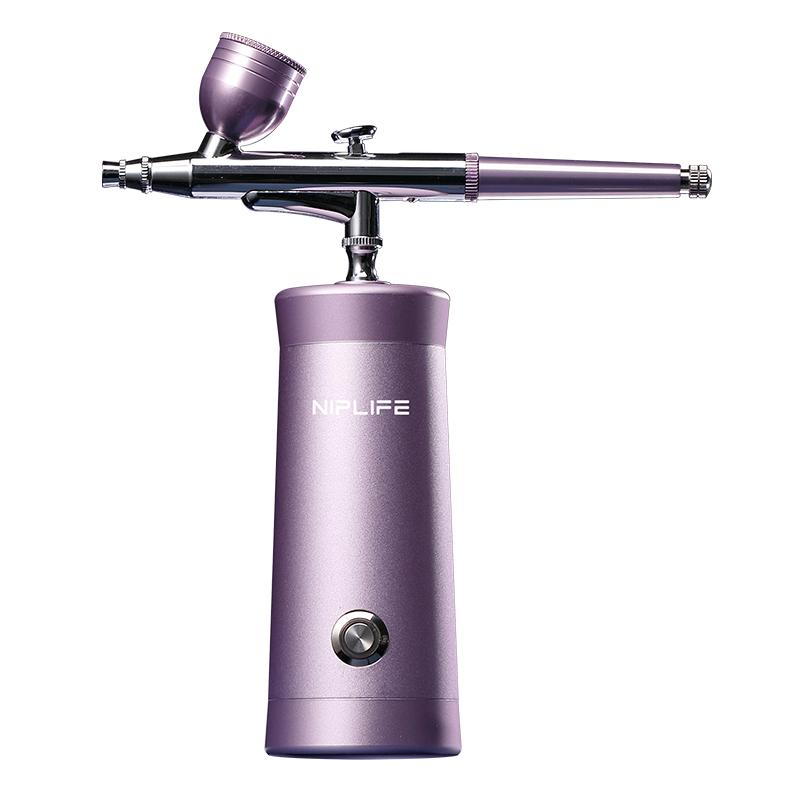 Bình Xịt Tinh Chất NIPLIFE, Nhật Bản, Dụng Cụ Dưỡng Ẩm, Công Nghệ Tiêm Oxy, Cấp Ẩm Sâu, Bình Xịt Điện, Có Thể Tái Chế, Hai Phụ Kiện Hộp Đựng 7