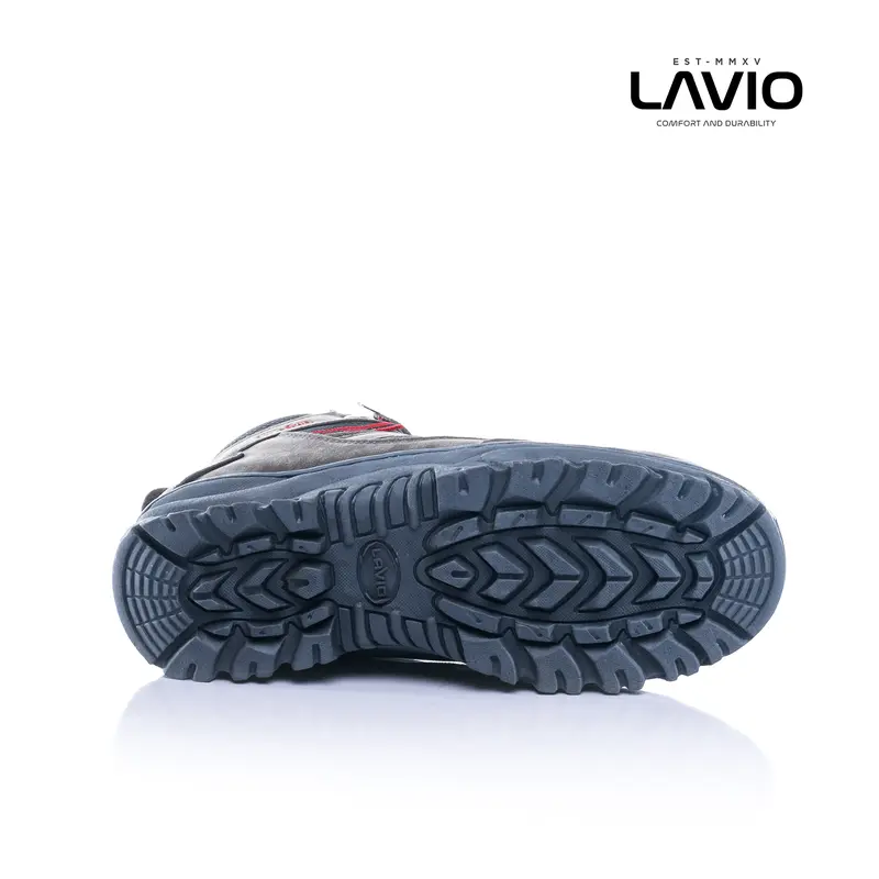 Lavio Sepatu Pria Safety Boots High Premium Quality lavio Geneva High Booster Mood Hiking Proyek Outdoor Touring cod 4