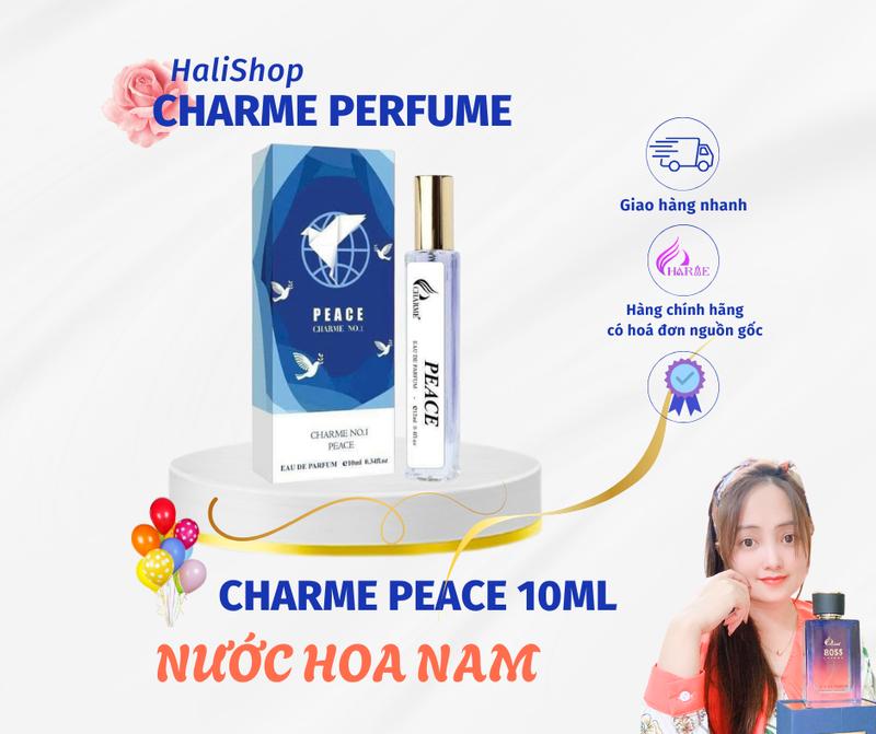 [Charme Perfume] Nước Hoa Nam Charme NO.1 Peace 10ml mạnh mẽ lưu hương dai