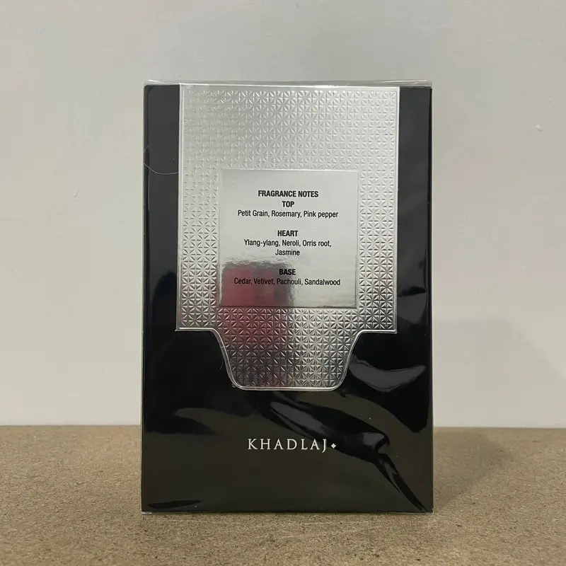 Parfum Pria Khadlaj Shiyaaka Silver EDP 100ml for Men 8