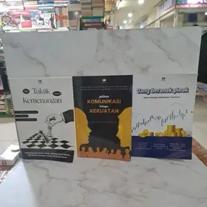 Paket 3 Buku - Dari Taktik Menuju Kemenangan, Jadikan Komunikasi Sebagai Kekuatan & Uang Beranak Pinak Jalan Menuju Kebebasan Finansial