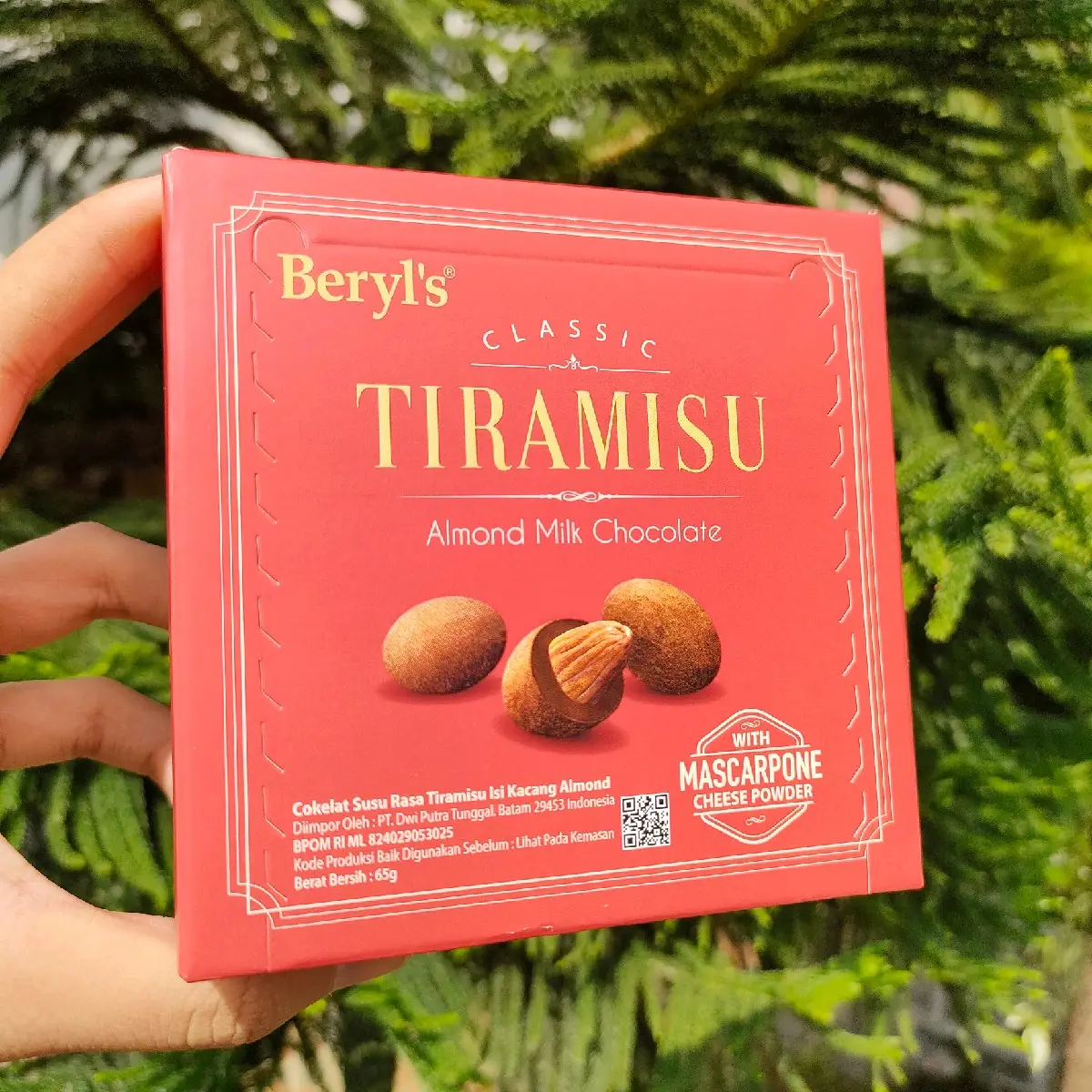 Beryl's Coklat Tiramisu merah 65g