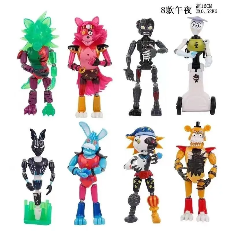 mainan figure freddy set five nights at freddy isi 3 pcs