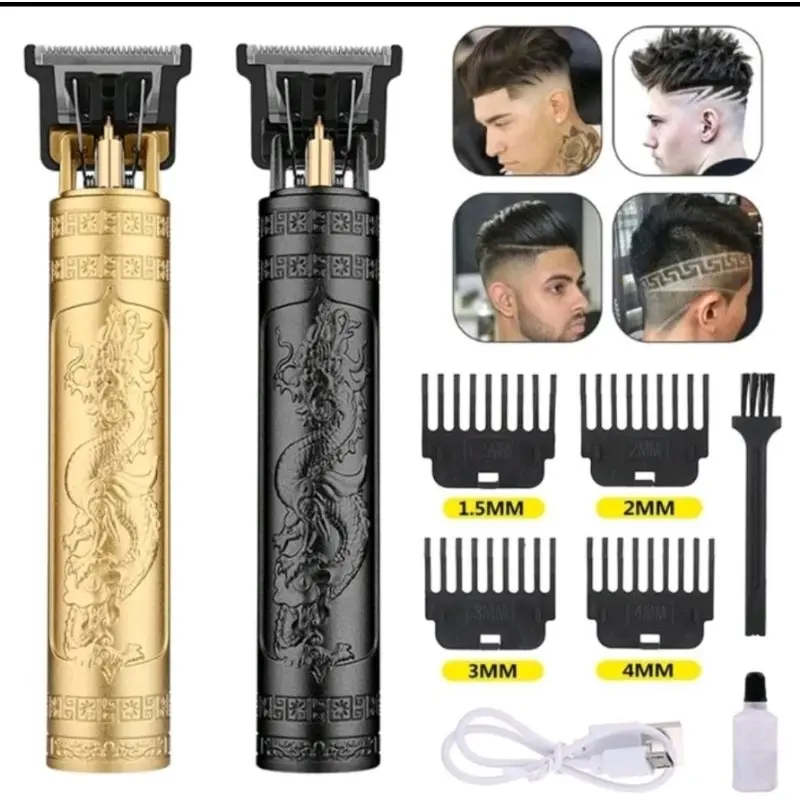 ALAT PEMOTONG RAMBUT ELEKTRIK ALAT MESIN  CUKUR  RAMBUT KUMIS JENGGOT MOTIF NAGA 4