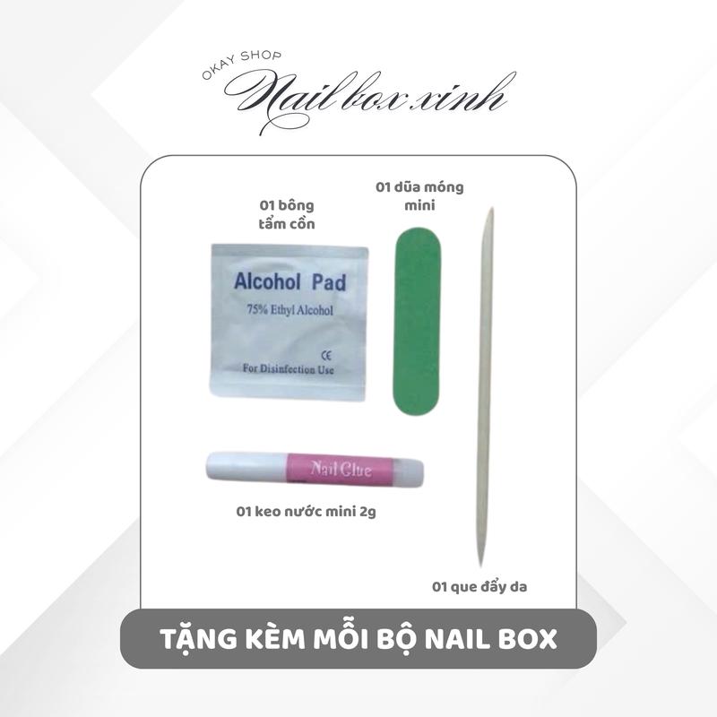 COMBO 4 mẫu nailbox thiết kế sẵn phù hợp đi chơi, đi tiệc 5