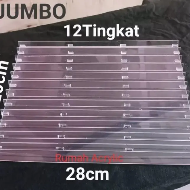 Akrilik Rak kartu paket / VOUCHER / kartu perdana