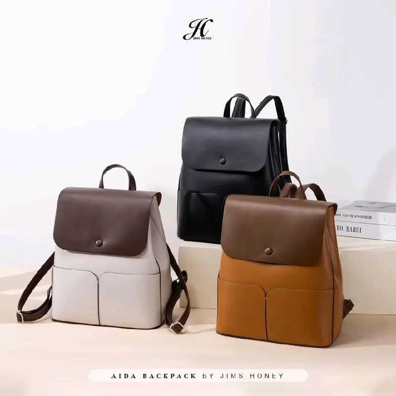 JIMS HONEY AIDA BAGPACK TAS RANSEL WANITA TAS RANSEL GAYA KOREA 0