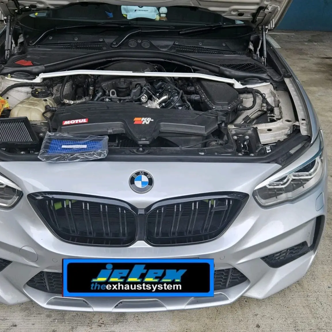 Jetex Performance Drop In Air Filter for BMW F30 - TUV Proven High Flow, Washable and Reusable