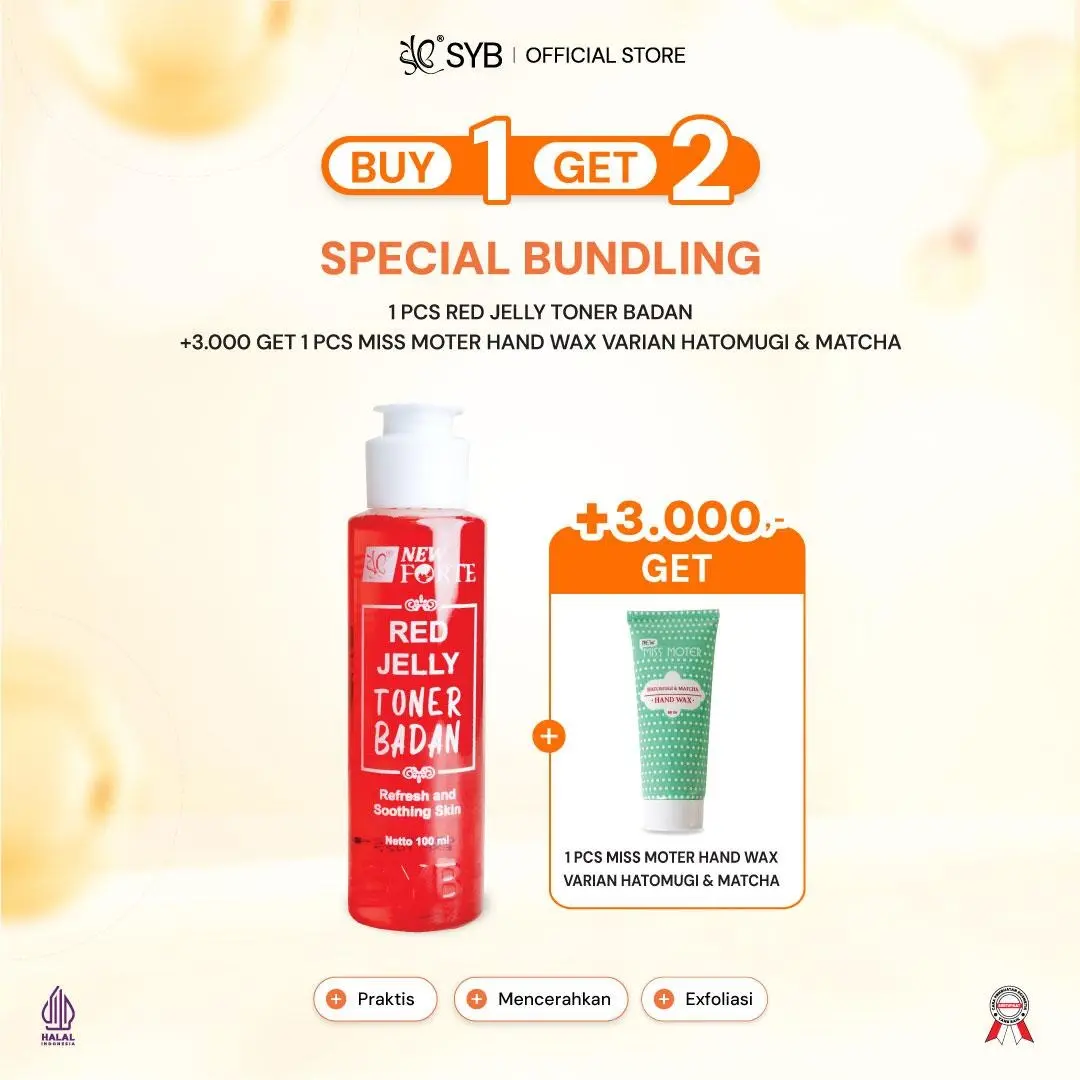 1pc RedJelly Toner 100ml+3K GET MOTER MATCHA(HAND)