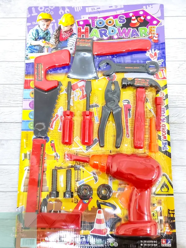 Mainan Anak Alat Tukang Tukangan Tools Hardware IM-4009/BC 4