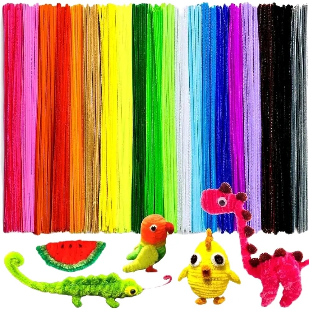 KAWAT BULU MERCY SOUVENIR PIPE CLEANER DIY BUNGA KERAJINAN TANGAN UNIK LUCU MURAH COD