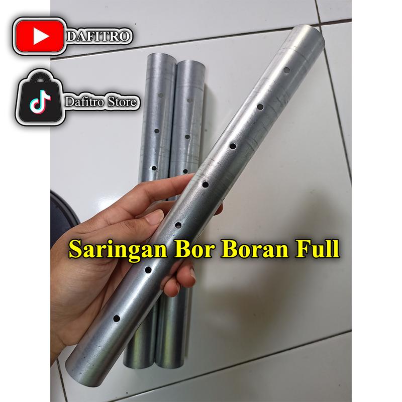 Saringan Bor Boran 3x4 4x4 SarBor Full Saringan Engker Knalpot Vario Beat Scoopy Mio Nmax Pcx Aerox Tsukigi TZM CMS Inlet 28 dan 38 Motorcycle Besi 7