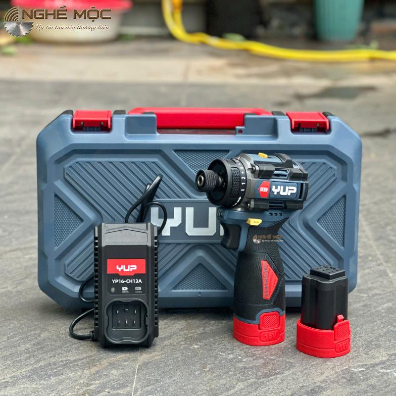 Máy vặn vít Pin Yupai 16V YP16-W50B máy vặn vít cấp trượt không chổi than
