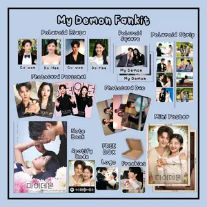 K-DRAMA MY DEMON MINI FANKIT / FANKIT MY DEMON / PAKET HEMAT MY DEMON / K-DRAMA KIT / FANKIT