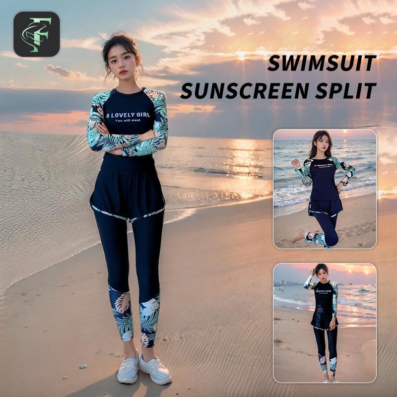 Đồ bơi nữ cao cấp mẫu mới 2026, chống nắng, thiết kế kín đáo với chi tiết xẻ…