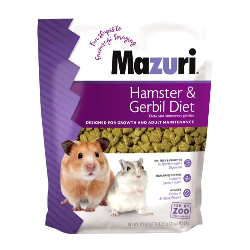 Mazuri Hamster & Gerbil Diet 1.25lb