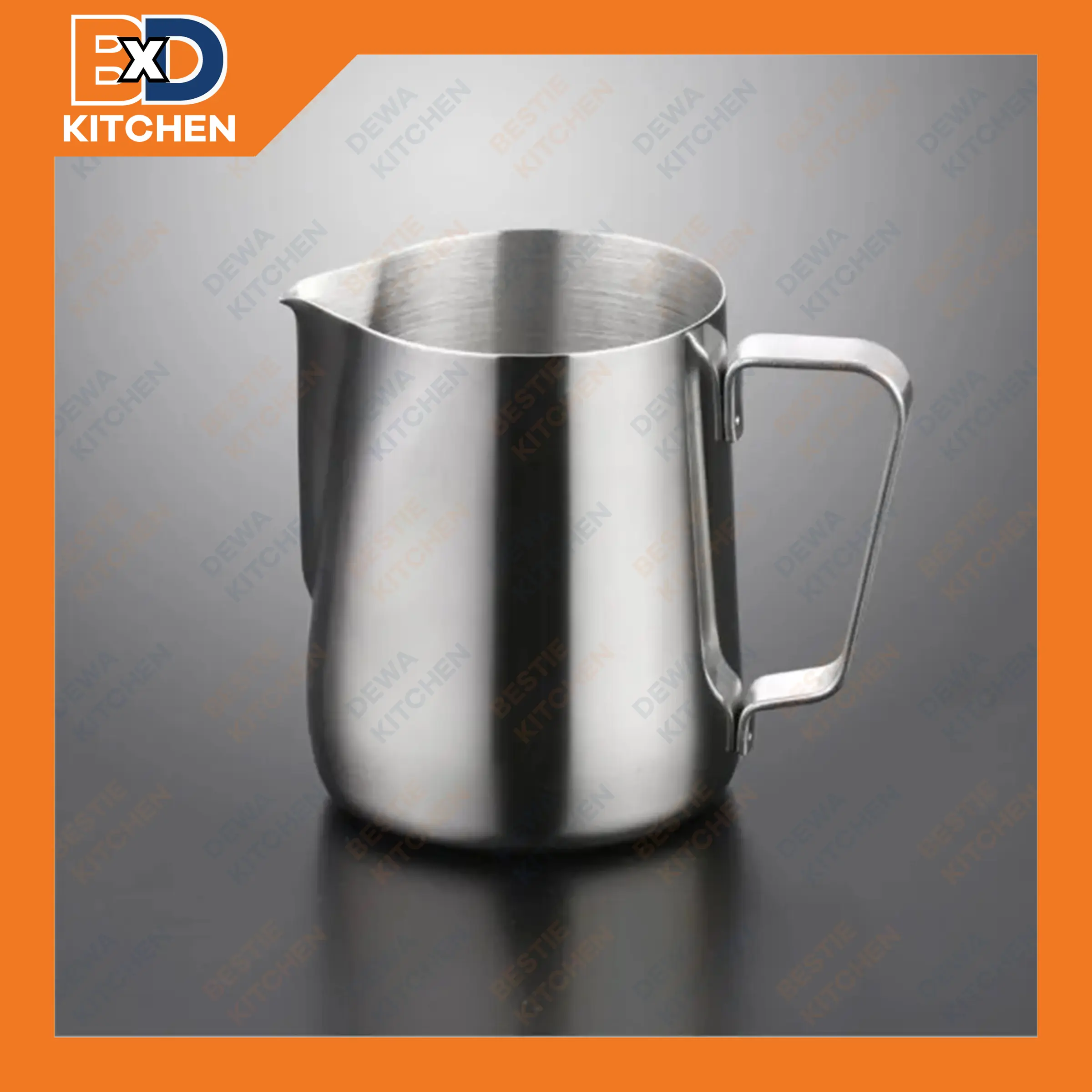 Milk Jug Kopi Cappucino Latte Art Jug Stainless Espresso 350ml 600ml