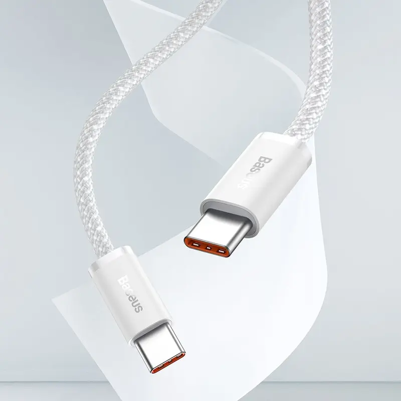 BASEUS Kabel Data Dynamic Fast Charging Type-C to C 100W - Garansi Resmi 2th 4