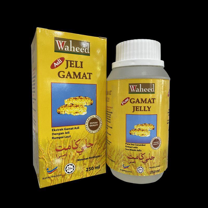 WAHEED JUS JELI GAMAT 250ML organic bottle - TikTok Shop Malaysia