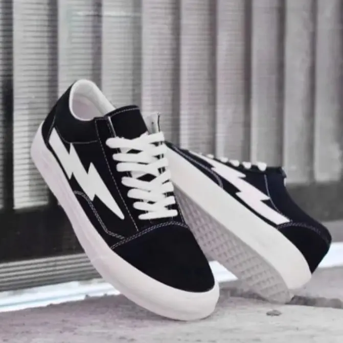 Shoestea. Sepatu Sneakers Kasual Pria Motip vsPTR Terbaru Trendy Ukuran 39 - 43