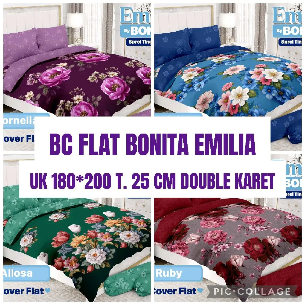BEDCOVER BONITA KING / BEDCOVER BONITA EMILIA UK 180×200 CM