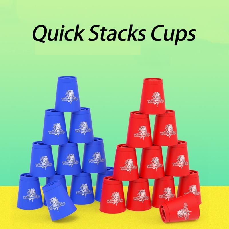12pcs/set Cups Quick Stacks Cups Educational Toy Colorful Sport ...