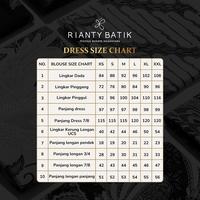 Gambar Rianty Batik Premium Wanita Dress Furing Navy Jihan - S dari Rianty Batik Official Shop_NEW Kab. Sleman 5 Tokopedia