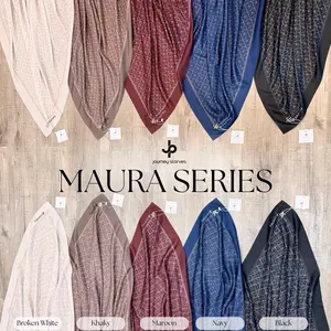 MAURA SERIES TERBARU by JOURNEY SCARVES ORIGINAL series terbaru 2026 JP ORI HIJAB MOTIF BEST SELLER segiempat wanita dewasa