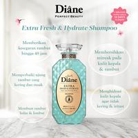 Gambar PAKET Moist Diane EXTRA FRESH & HYDRATE Shampoo + Treatment (Conditioner) - Perawatan Rambut & Kulit Kepala Berminyak - Paket Fresh&Hydrate dari Era Official Store Kota Administrasi Jakarta Barat 2 Tokopedia