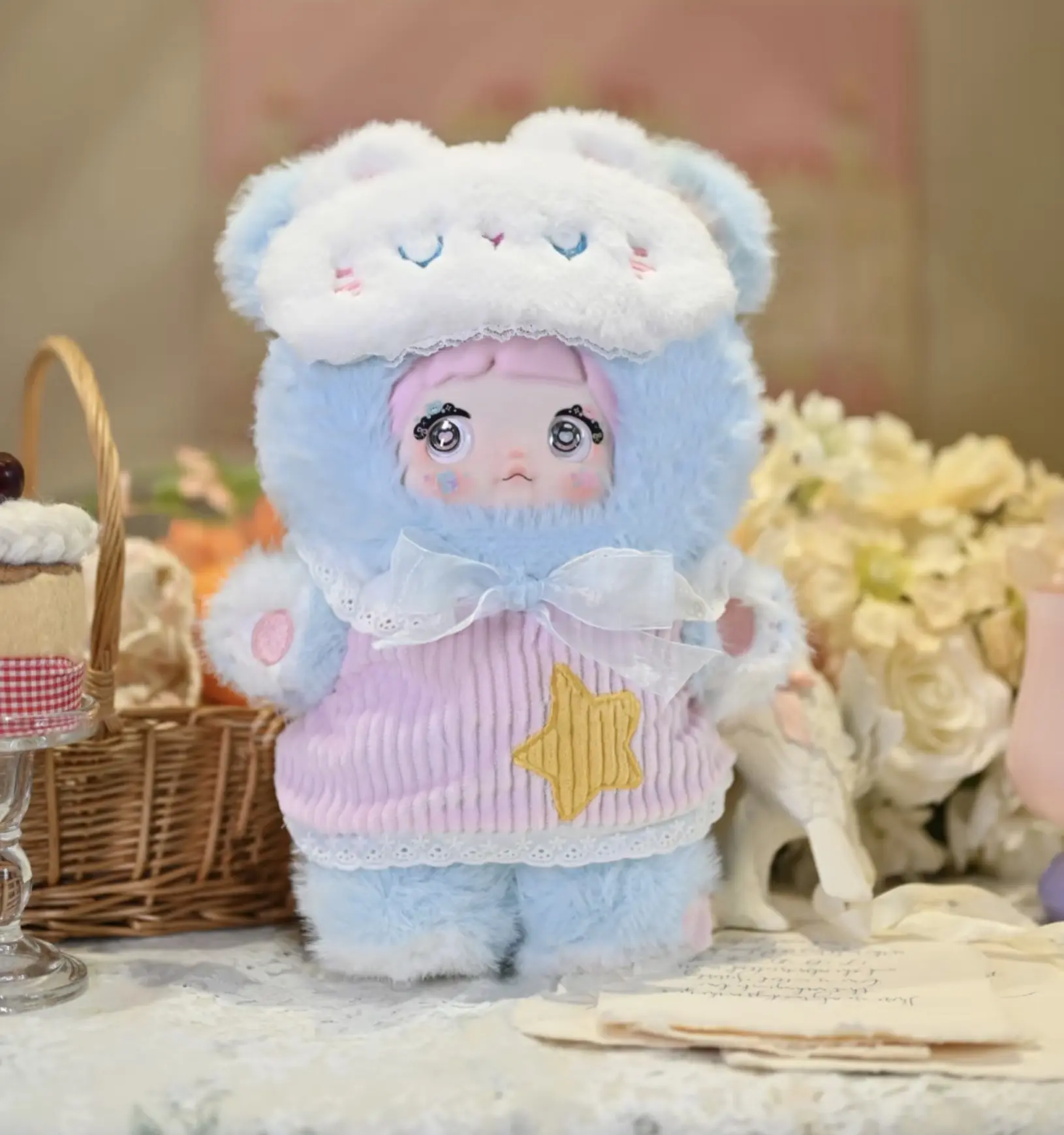 （Definite）Nommi 400% Good Night Bear Series Plush Dolls Blind Box