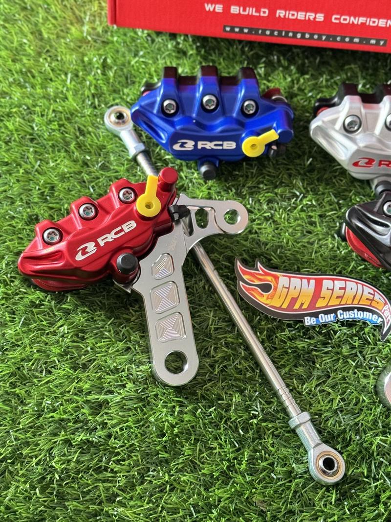 Product Introduction of Pengereman Kaliper belakang ninja R SS RR ZX M OLD 150 RCB RACING BOY S series set breket cnc dan stanhub stanlis pnp piringan disk cakram 220mm Motorcycle 3